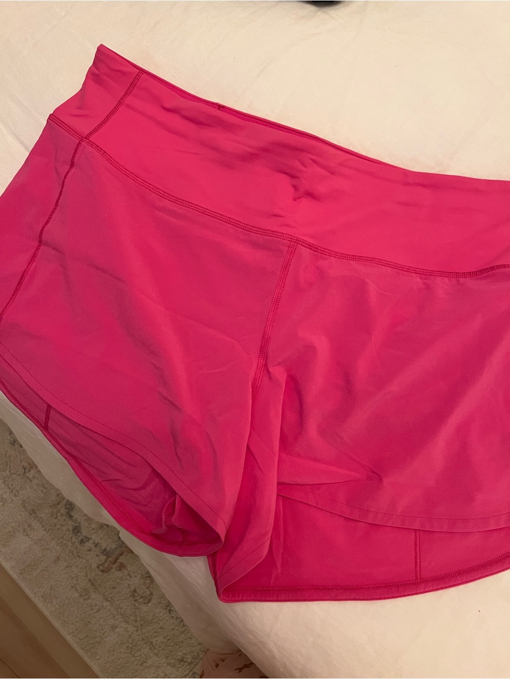 lululemon athletica Hot Pink Performance Running Shorts - Size 10